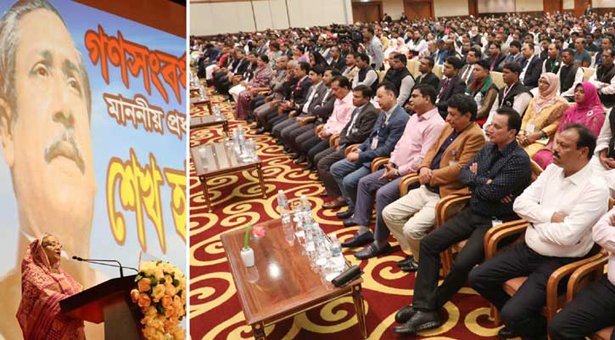 ব্রুনাইয়ে আয়োজিত অনুষ্ঠানে শেখ হাসিনা