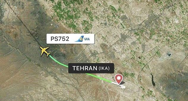 ইরানে ১৮০ আরোহী নিয়ে ইউক্রেনের বিমান বিধ্বস্ত